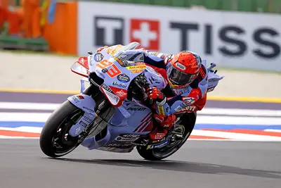 Marc Marquez, leader delle FP1 a Misano