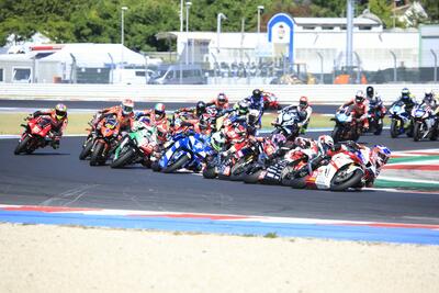 La partenza a Misano nel weekend della Racing Night