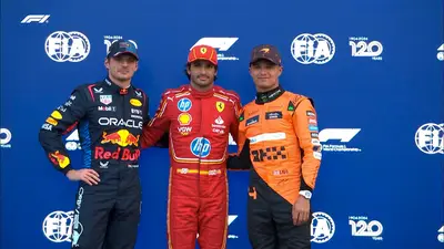 Verstappen Norris Sainz GP Messico