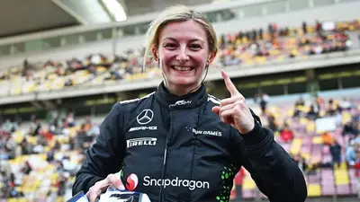 Doriane Pin dopo vittoria gara 2 round Shanghai (Cina) F1 Academy 2025