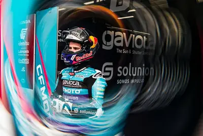 David Alonso, vincitore del GP di Germania di Moto3