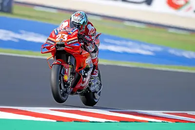 Enea Bastianini, vincitore del "suo" GP dell'Emilia-Romagna