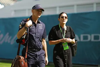 Adrian Newey a Miami, ultimo weekend in pista con Red Bull