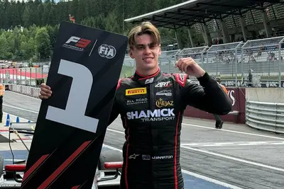 James Wharton, vincitore sprint race fia f3 austria 2025