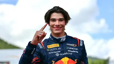 Nikola Tsolov, vincitore F3 Feature Race Austria 2025
