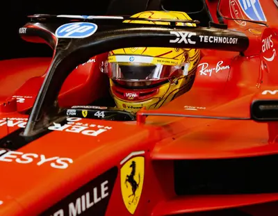 Lewis Hamilton F1 Ferrari Debutto