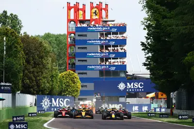 Le fasi iniziali del GP dell'Emilia-Romagna 2024