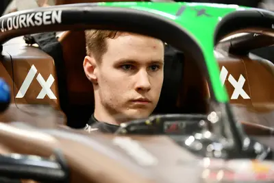 Joshua Duerksen, pilota f2 test abu dhabi 2024 day 2