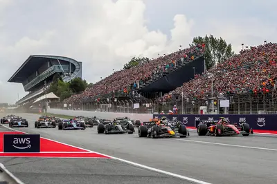 Lo start del GP di Spagna 2023