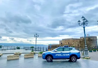 La Polizia a Pizzo Calabro