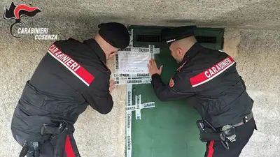 I carabinieri di Cosenza