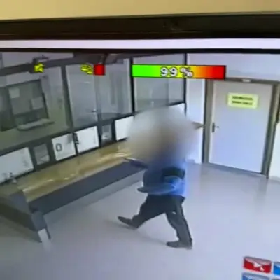 L'uomo incastrato dalle telecamere