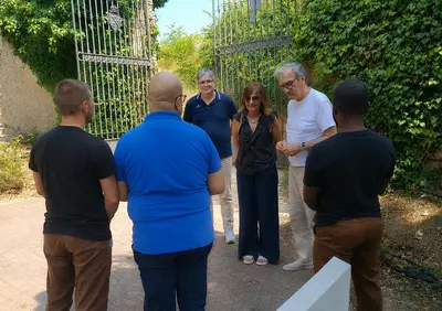 Santoro e Romeo a Villa Gagliardi