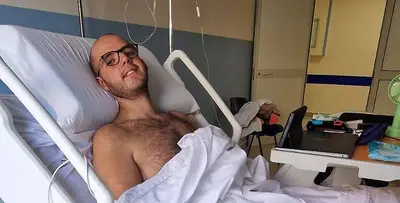 Gianmarco ricoverato in ospedale