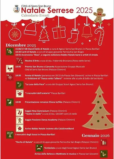 Programma eventi natalizi