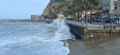 Mareggiata a Pizzo Calabro