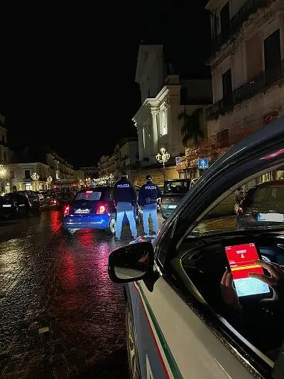 La Polizia a Lamezia Terme