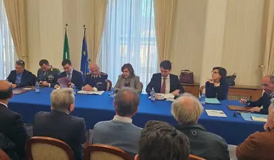 La riunione in Prefettura
