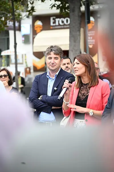 Antonio Lo Schiavo e Alessia Piperno