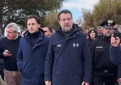 Matteo Salvini in Calabria