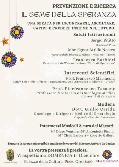 La locandina dell'evento