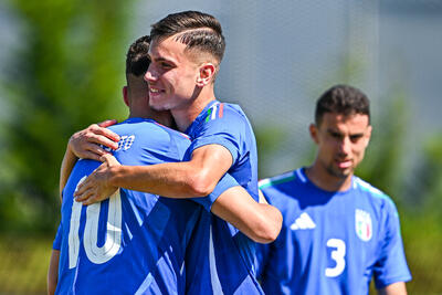 Raimondo, attaccante della nazionale under 21