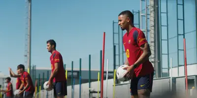 Gabriel Jesus en séance d'entrainement