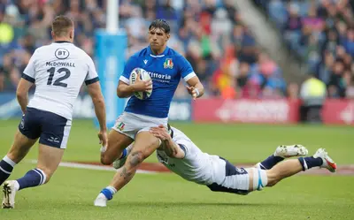 Tommaso Menoncello - foto Italrugby