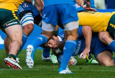 Italia - Australia giocata a Torino nel 2013