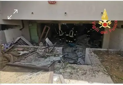 esplosione fuga di gas