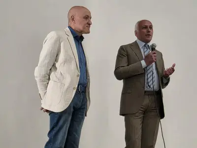 Da sinistra Aldo Trecroci e Franz Caruso