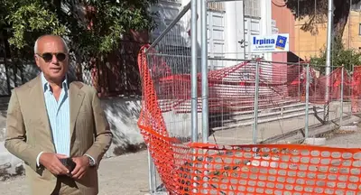 Il sindaco Caruso sul cantiere dello Spirito Santo