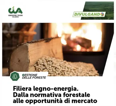 CIA Agricoltori Italiani Calabria filiera legno-energia
