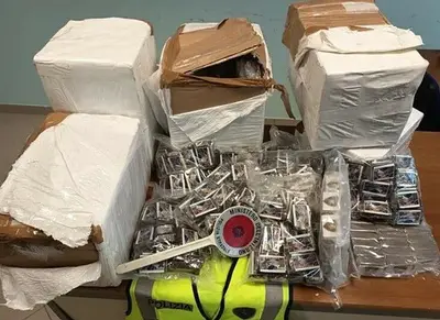 La droga sequestrata