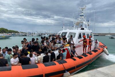 sbarco di migranti