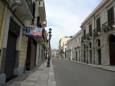 Corso Garibaldi a Reggio Calabria