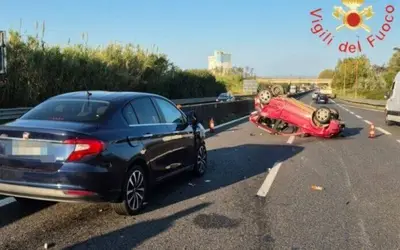 Incidente lungo la SS 280 direzione Lamezia Terme