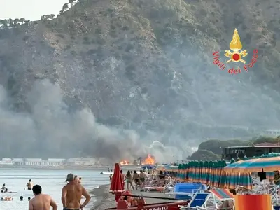 Gli incendi a Copanello