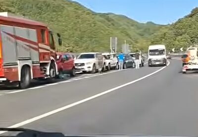 Il luogo della tragedia (foto Telemia)