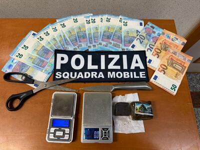 Il materiale sequestrato