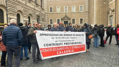 Lsu/Lpu protesta a Montecitorio