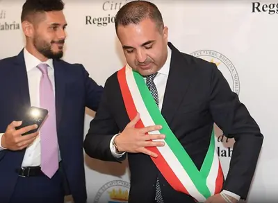 Federico Lamberti Castronuovo e il sindaco Cannizzaro