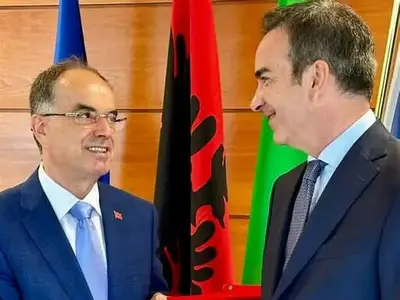 Bajram Begaj e Roberto Occhiuto