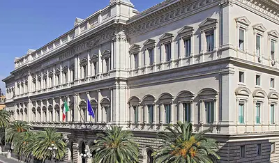 La sede della Banca d'Italia