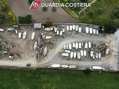 Cantiere nautico abusivo Le Castella