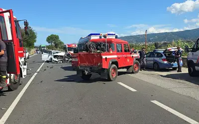 L'incidente avvenuto ieri nel territorio di Rossano