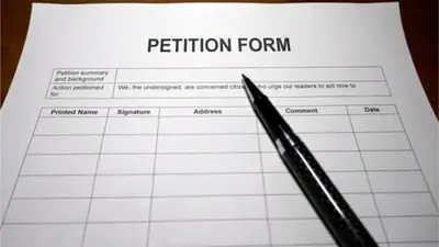 modulo raccolta firme