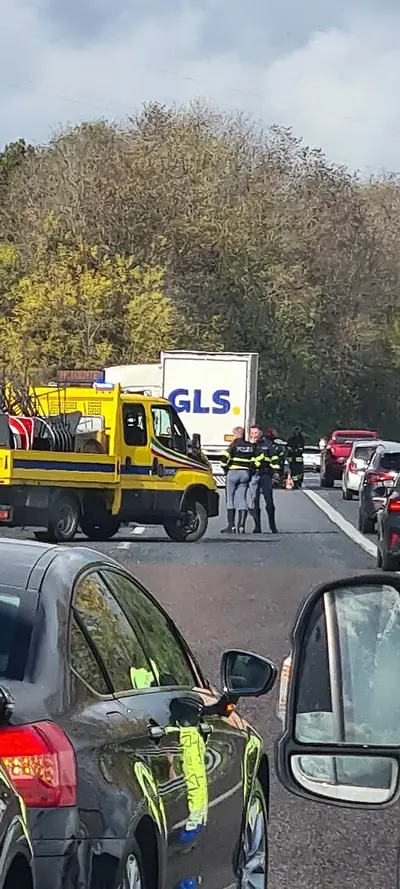 L'incidente avvenuto in autostrada