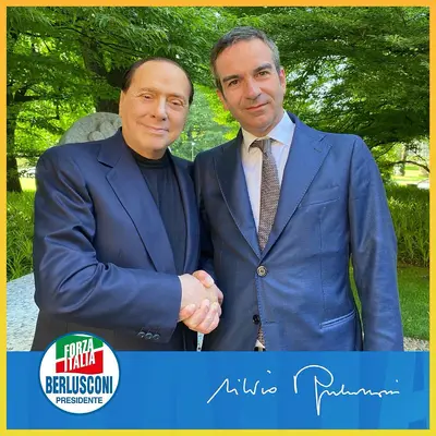 Silvio Belusconi e Roberto Occhiuto