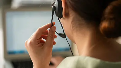 Operatrice call center